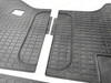 QSC Truck Rubber Floor Mats 3PCS Set for Kenworth T680 T800 Peterbilt 567 579