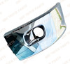 QSC Replacement Chrome Bumper Left Side w/ Fog Light Holes for Peterbilt 579