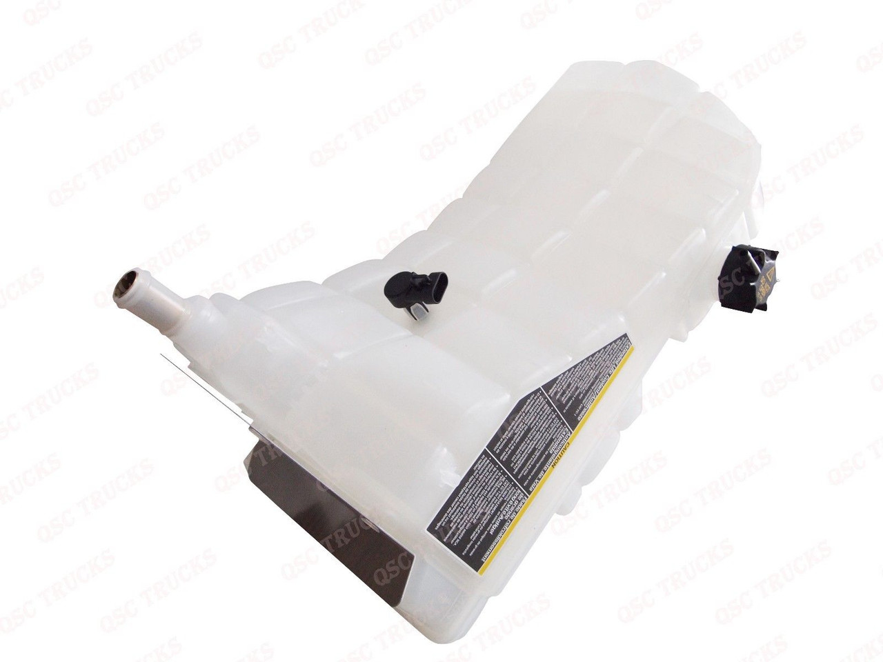 QSC Coolant Reservoir Tank w/ Cap & Sensor for Peterbilt Kenworth