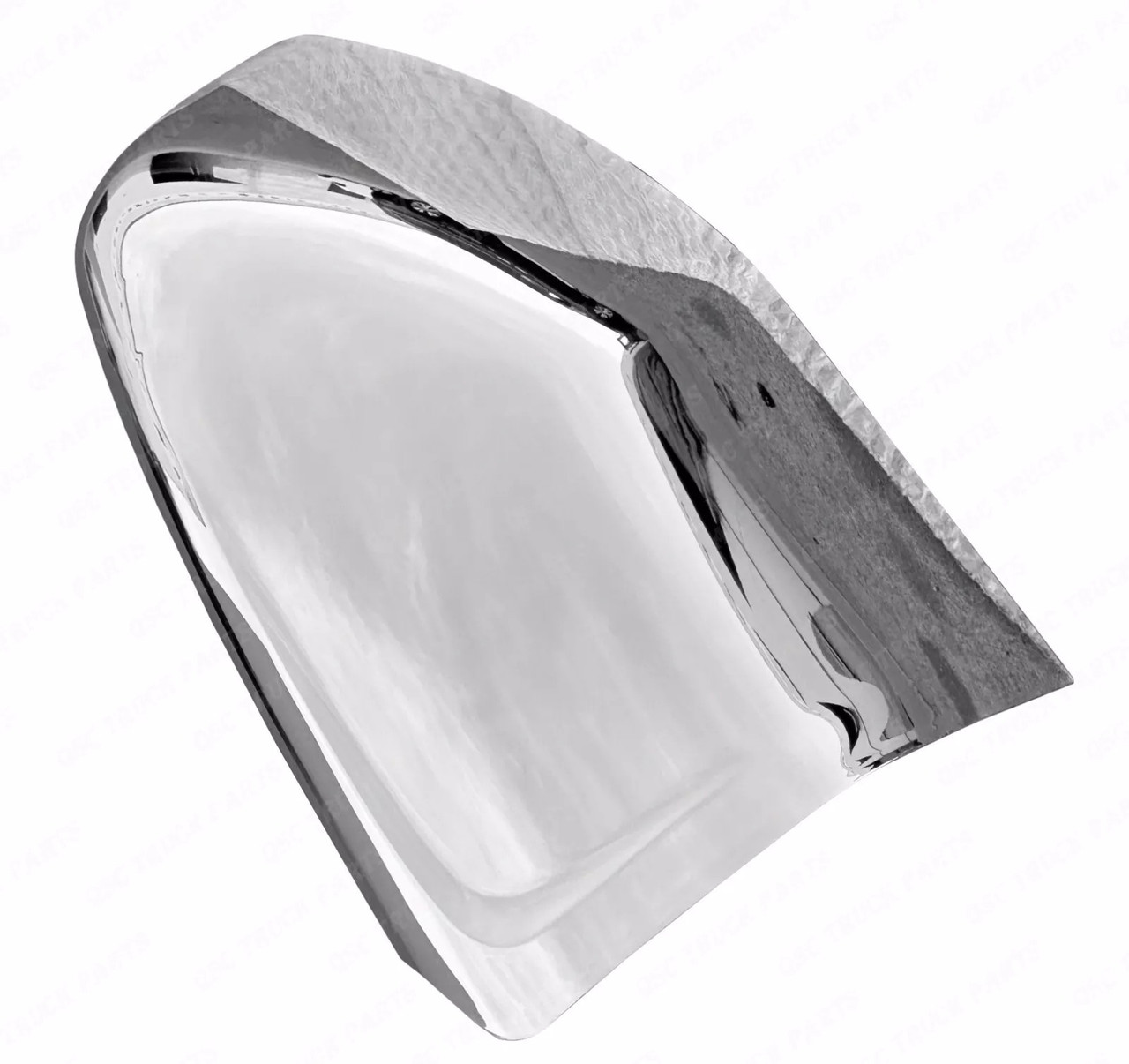 QSC Chrome Door Mirror Cover Left Side for Peterbilt 579 2022+