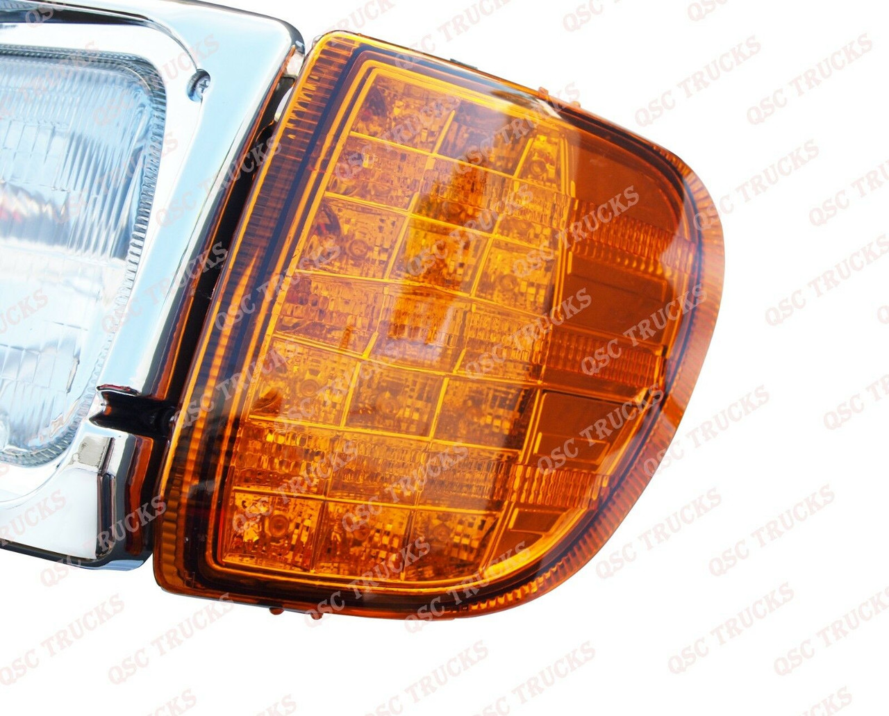 QSC Headlights Assembly Left Right Set for International Durastar 9200