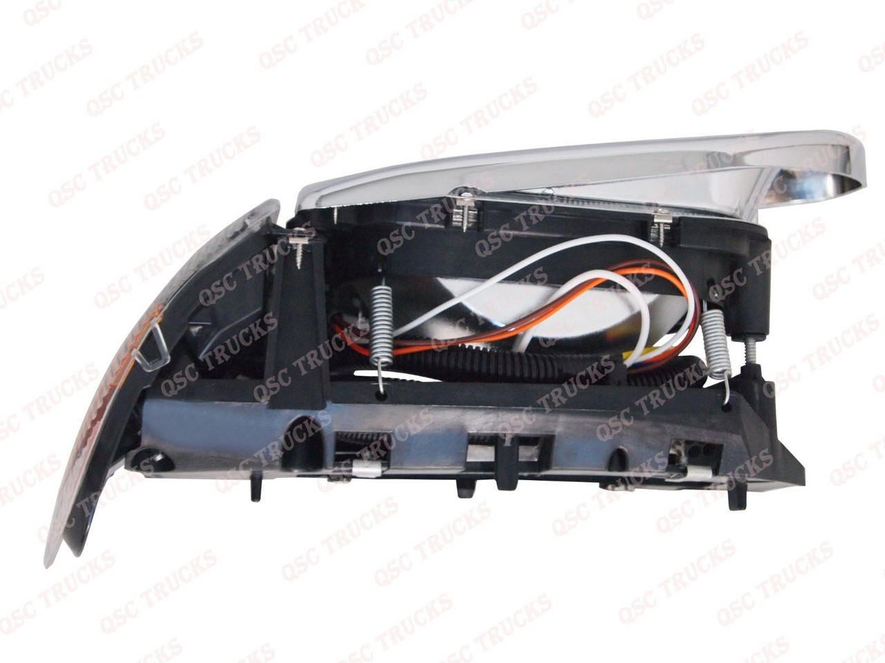 QSC Headlights Assembly w/ LED LH RH for International Durastar 9200