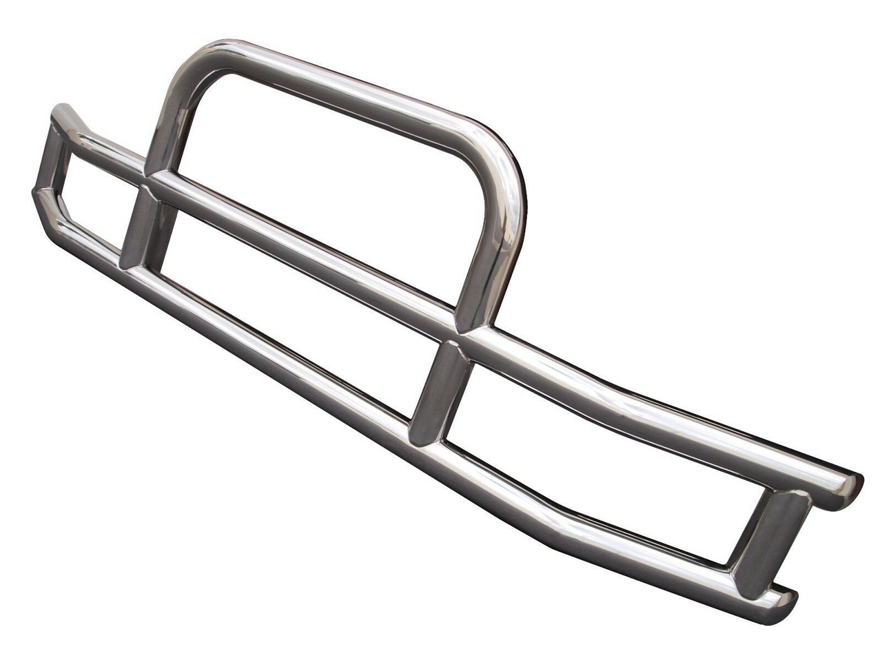 QSC Polished 304 Stainless Steel Deer Bumper Guard w/ Bracket for