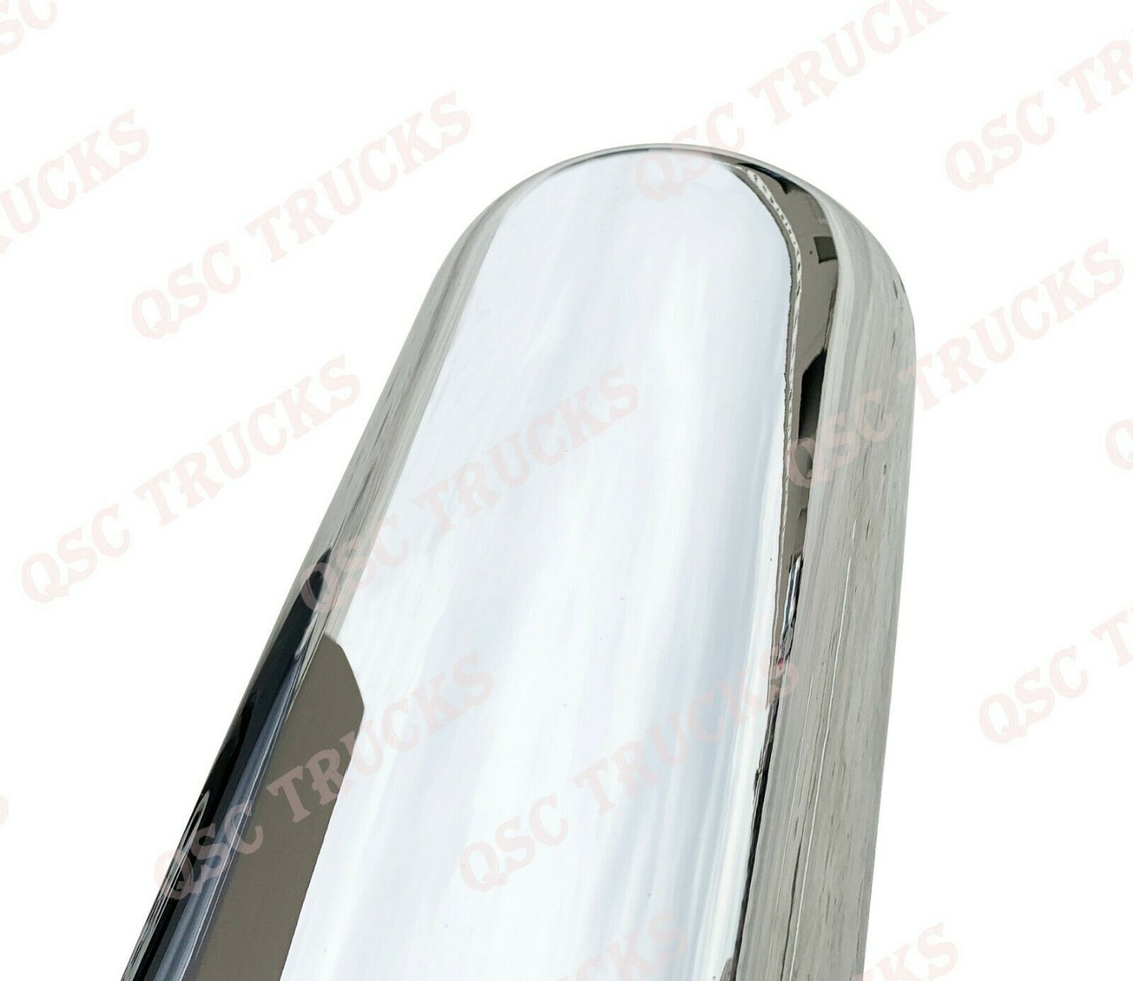 QSC Chrome Door Mirror W/ Arms Right Left Pair for Kenworth T680 T880