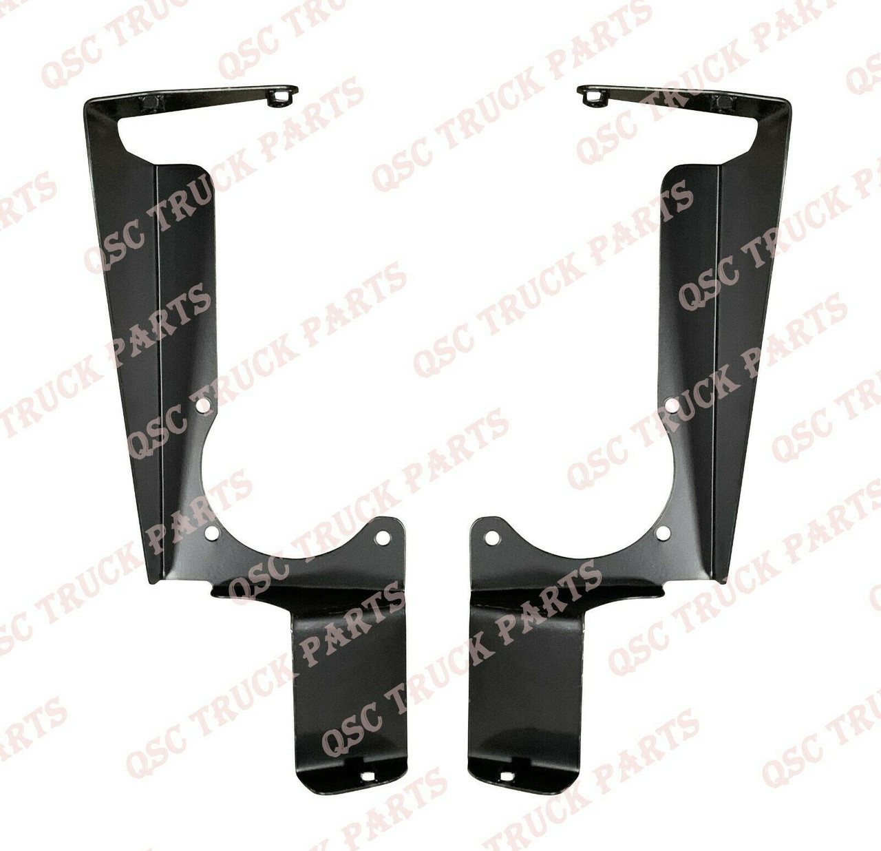 QSC Fog Light Mounting Brackets Left Right Pair for Freightliner