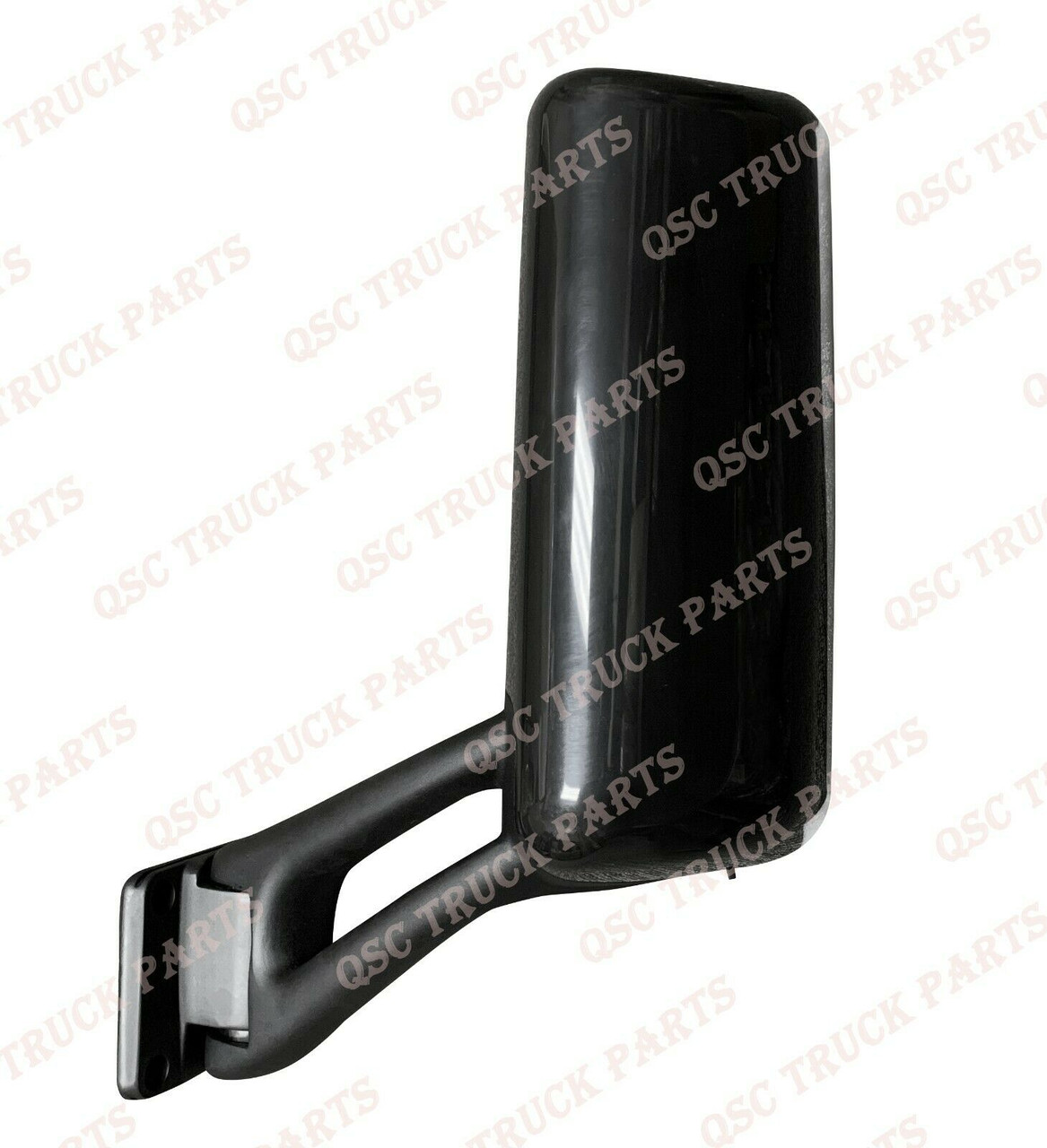 QSC Black Replacement Door Mirrors W/ Arms Left Driver Side for Peterbilt  579