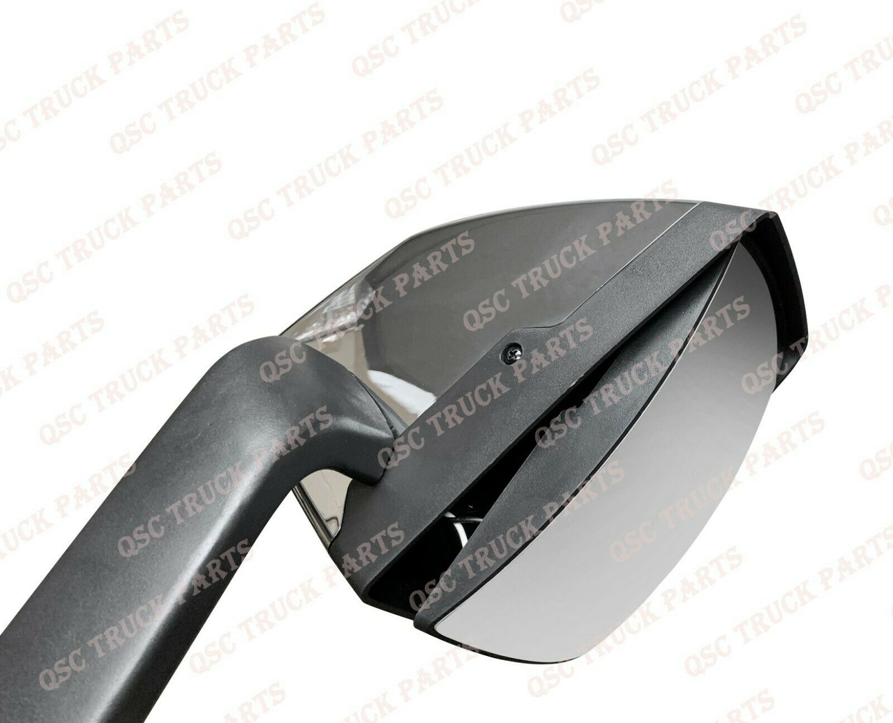 QSC Replacement Chrome Hood Mirror Left Driver Side for Mack Anthem