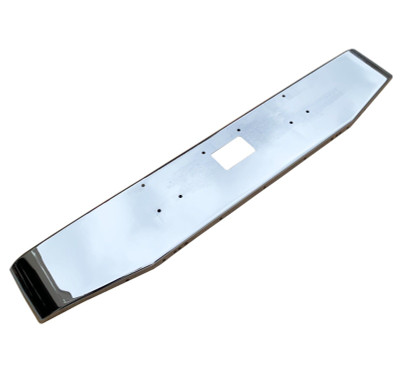 QSC Chrome Steel Repalcement Tapered Bumper w/ Tow Cutouts for Peterbilt 379 QSC Chrome Steel Repalcement Tapered Bumper w/ Tow Cutouts for Peterbilt 379