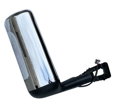 QSC Chrome Door Mirror Right Passenger Side Assembly for International LT LT625