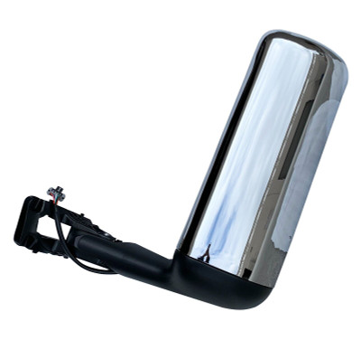 QSC Chrome Door Mirror Left Driver Side Assembly for International LT LT625 QSC Chrome Door Mirror Left Driver Side Assembly for International LT LT625