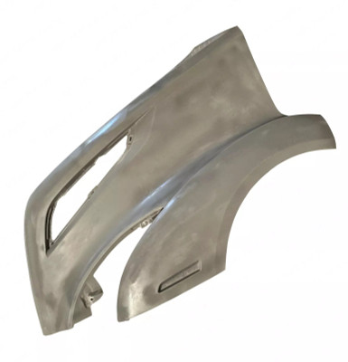 QSC Fiberglass Replacement Hood Fender Left Driver Side for Volvo VNL 2018+