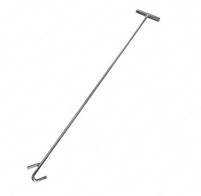 QSC Heavy Duty Chrome Steel Fifth Wheel Pin Puller with Hook