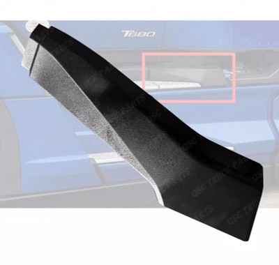 QSC Kick Panel Fairing Left Side Piece for Kenworth T680 Next Gen 2022+ QSC Kick Panel Fairing Left Side Piece for Kenworth T680 Next Gen 2022+
