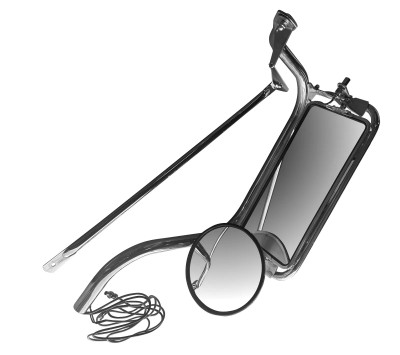 QSC Heated Door Mirror Right w/ Arm Peterbilt 335 340 357 382 385 386 325 330