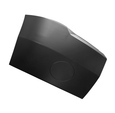 QSC Truck Right Side Replacement Bumper no Fog Light Hole for Mach Anthem