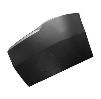 QSC Truck Left Driver Side Replacement Bumper no Fog Light Hole for Mach Anthem