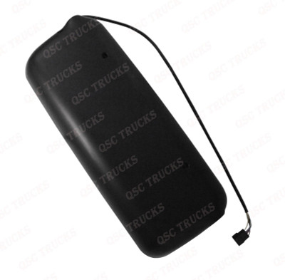 QSC Left Black Power & Heated Door Mirror Assembly for Freightliner Columbia