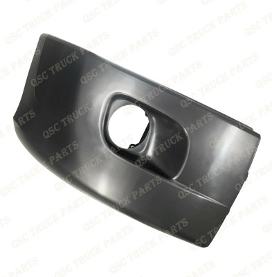 QSC Replacement Bumper Corner Right Side w/ Fog Light Hole for Peterbilt 579 QSC Replacement Bumper Corner Right Side w/ Fog Light Hole for Peterbilt 579