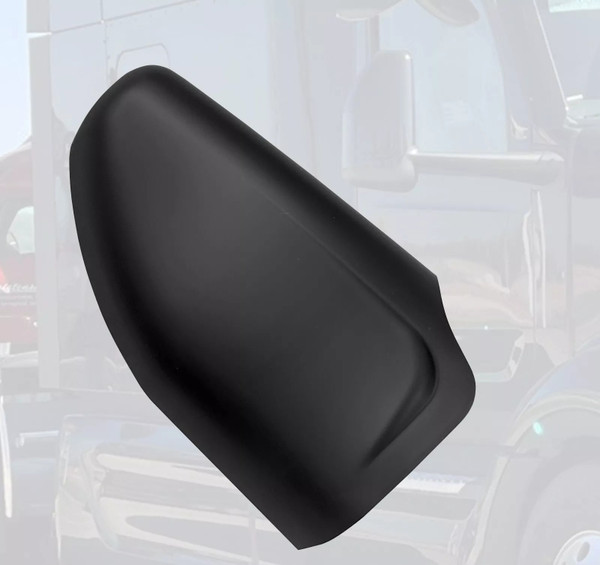 QSC Black Door Mirror Cover Right Side for Peterbilt 579 2022+ Next Gen
