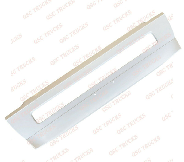 QSC White Middle Center Central Bumper for Volvo Trucks 2003 - 2015 VN VNL