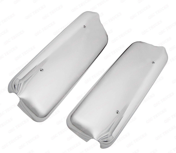 QSC Left Right Chrome Mirror Cover Pair for Freightliner Century Columbia 2005+ QSC Left Right Chrome Mirror Cover Pair for Freightliner Century Columbia 2005+