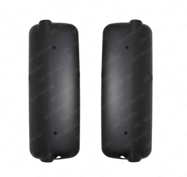 QSC Left Right Black Mirror Cover Pair for Freightliner Century Older than 2005 QSC Left Right Black Mirror Cover Pair for Freightliner Century Older than 2005