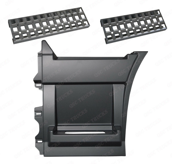 QSC Rear Step Fairing Panel Left Driver Side for Volvo Truck VNL 65cm w/ Pedals