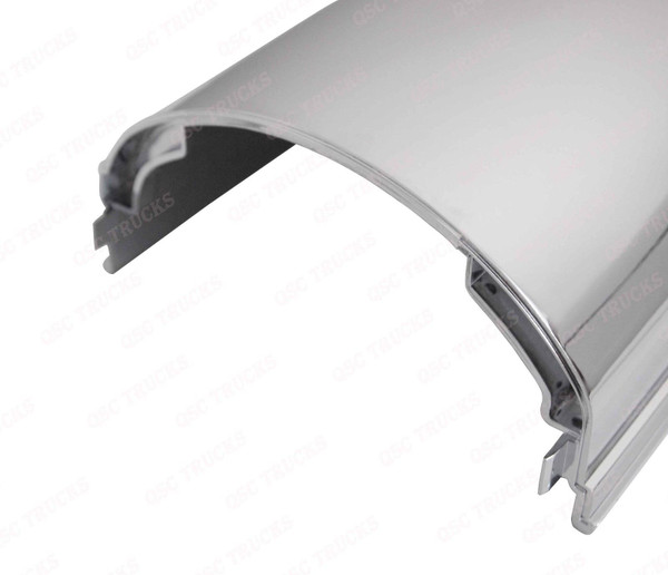 QSC Left Right Chrome Door Mirror Cover Pair for Freightliner