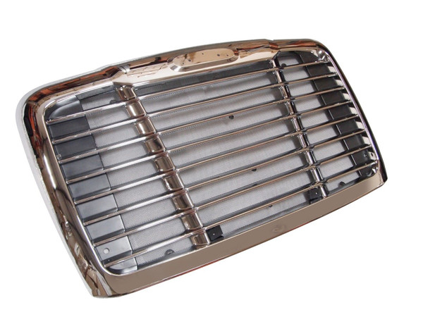 QSC Direct Fit Chrome Grille w/ Bug Screen for Freightliner Cascadia