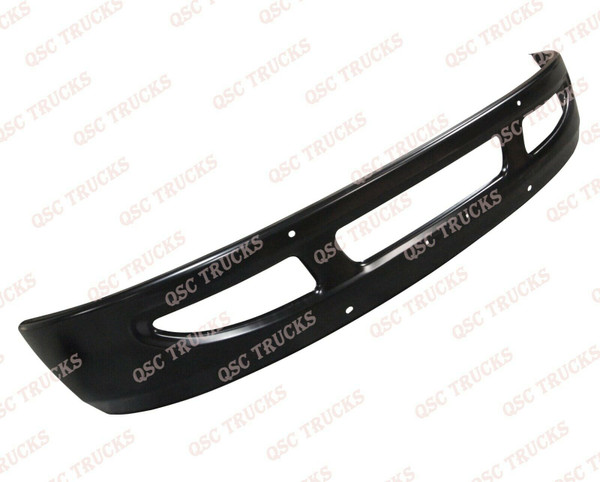 QSC Black Steel Replacement Bumper for International Durastar 02+ w/ Two Holes