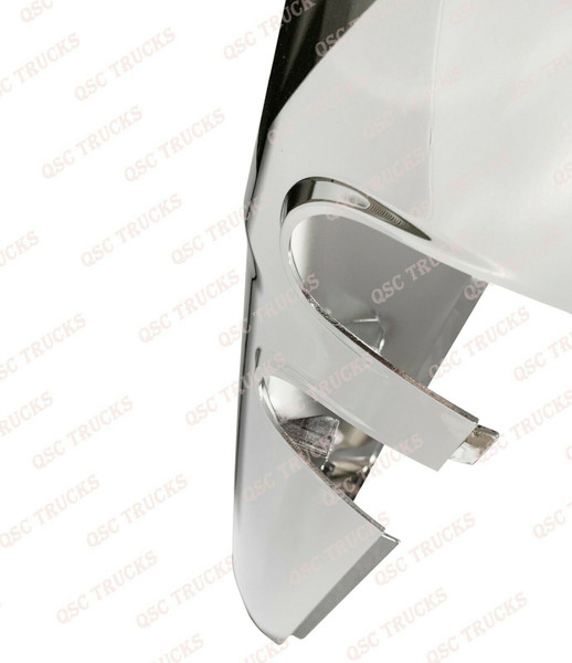 QSC Chrome Door Mirror Covers Left Driver Side for Kenworth T680 T880