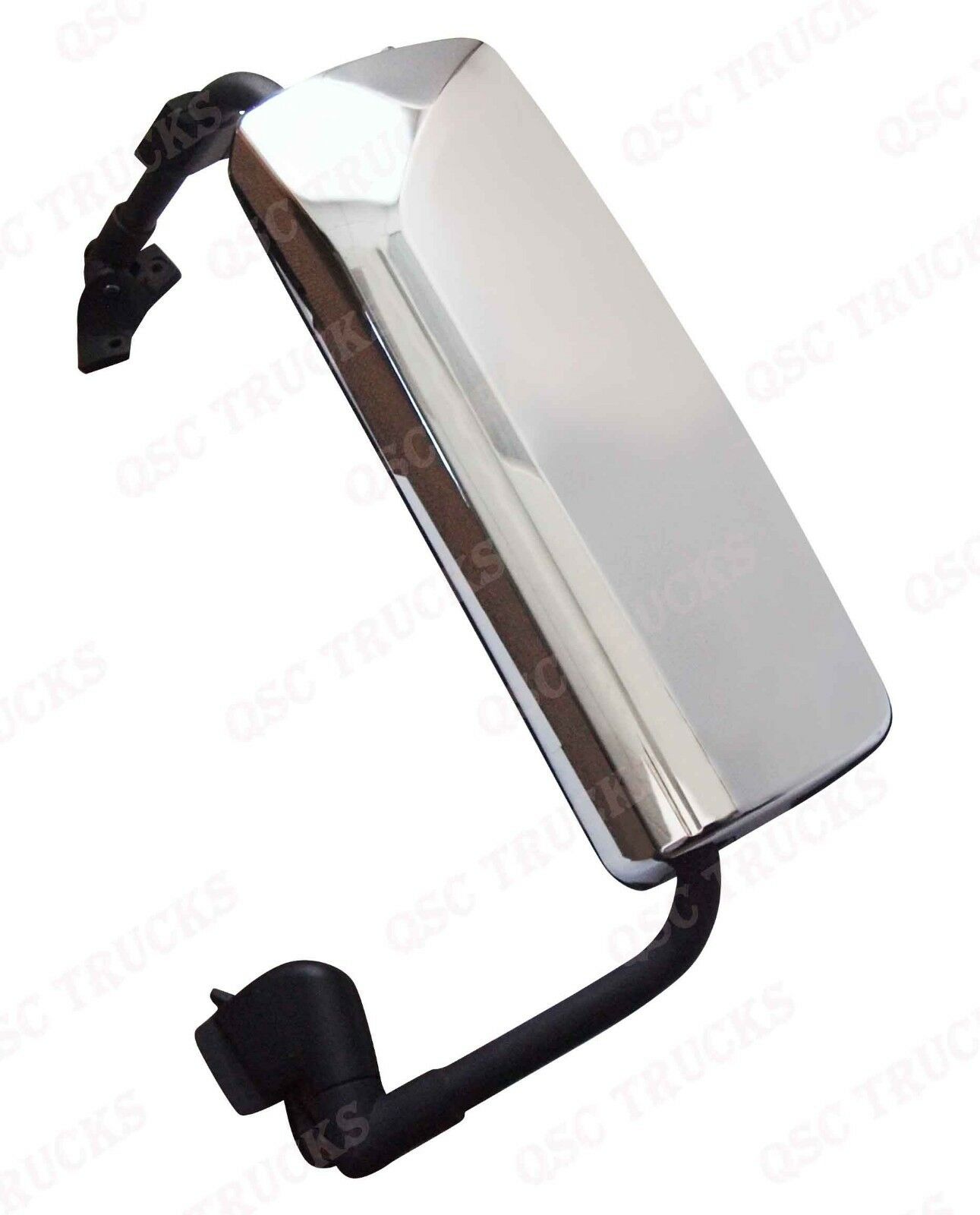 QSC Door Mirror Chrome Power Heated Driver Left Assembly for Volvo VNL