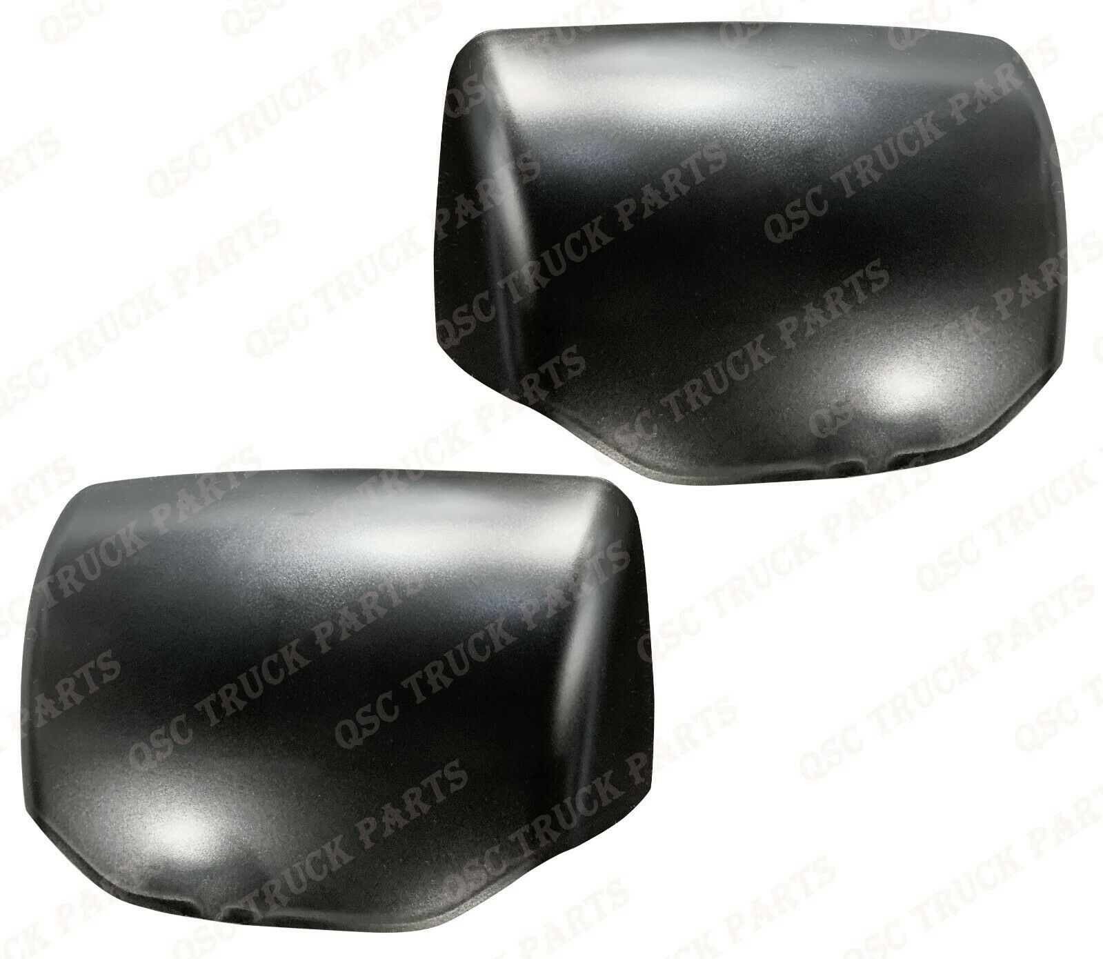 QSC Chrome Door Mirror Covers Left Driver Side for Kenworth T680 T880