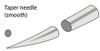 Taper Needle, Catgut 1-0