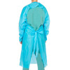 Protective Procedure Gown X-Large Blue NonSterile Not Rated Disposable