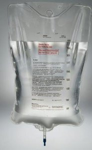 Sterile Water 2000ml Injection Bag, EXP
