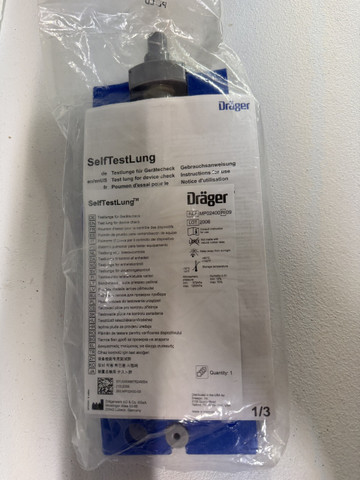 Drager Self Test Lung