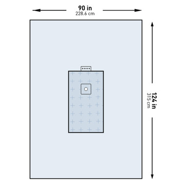 Orthopedic Drape Universal Extremity Drape 90 W X 124 L Inch Sterile