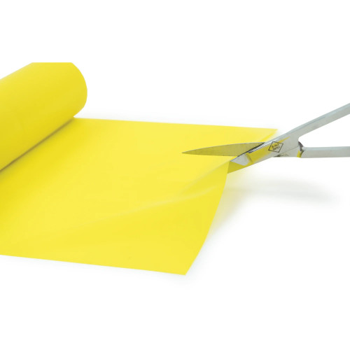 Scissor Testing Material SharnSelect Yellow, Thin, 5 Inch Width X 18 Foot Roll