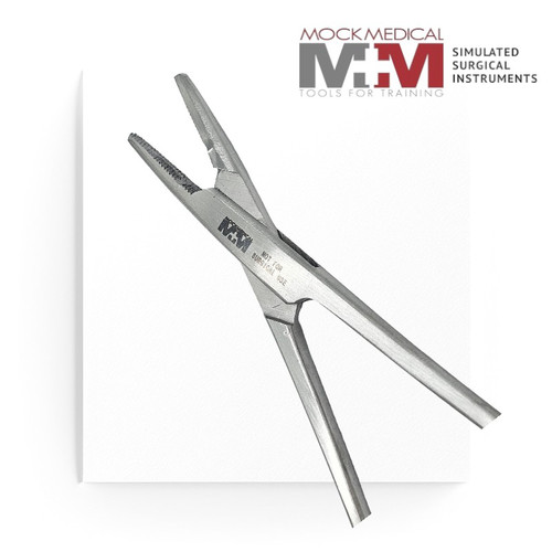 Crile Wood Needle Holder, STR, 6"