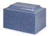 Classic Paradise Blue Cultured Marble Urn
