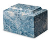 Classic Sky Blue Cultured Marble Urn
