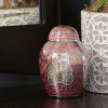 Teddy Bear Pink Urn
