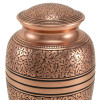 Copper Oak Urn