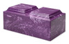 Companion Amethyst Cultured Marble Urn