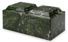 Companion Verde Cultured Marble Urn