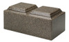 Companion Kodiak Brown Cultured Marble Urn
