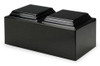 Companion Orca Black Cultured Marble Urn