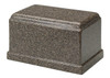 Olympus Kodiak Brown Cultured Marble Urn