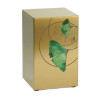Life Canvas Ginkgo Bronze Companion Beaumont Cremation Urn Right Side